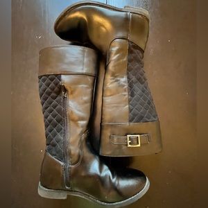 Joe Fresh girls’ size 1 black fashion boots